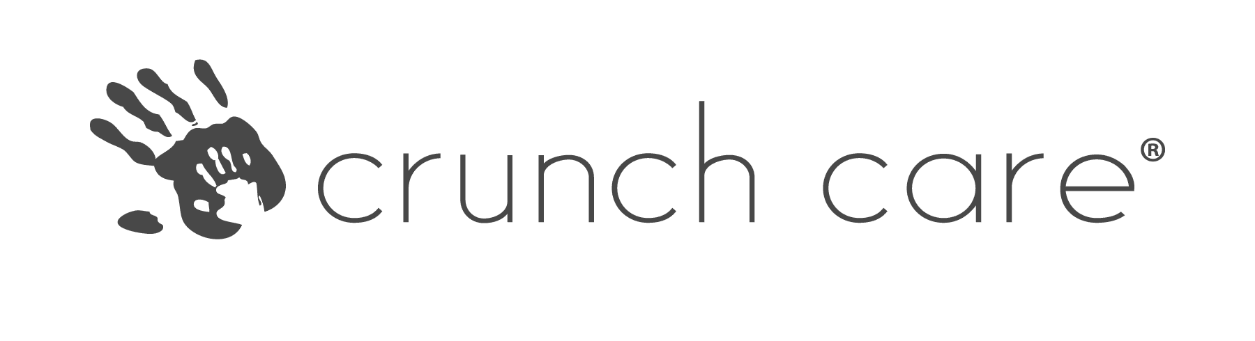 Clear Crunch Care Logo HORIZONTAL GRAY copy