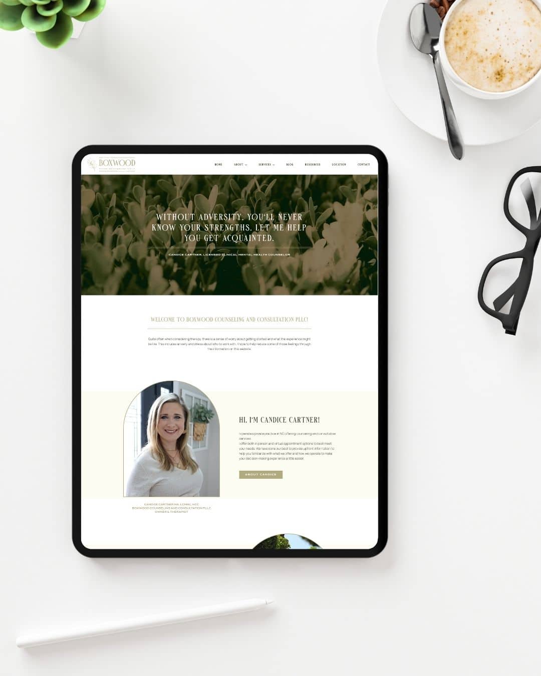 Tablet Boxwood